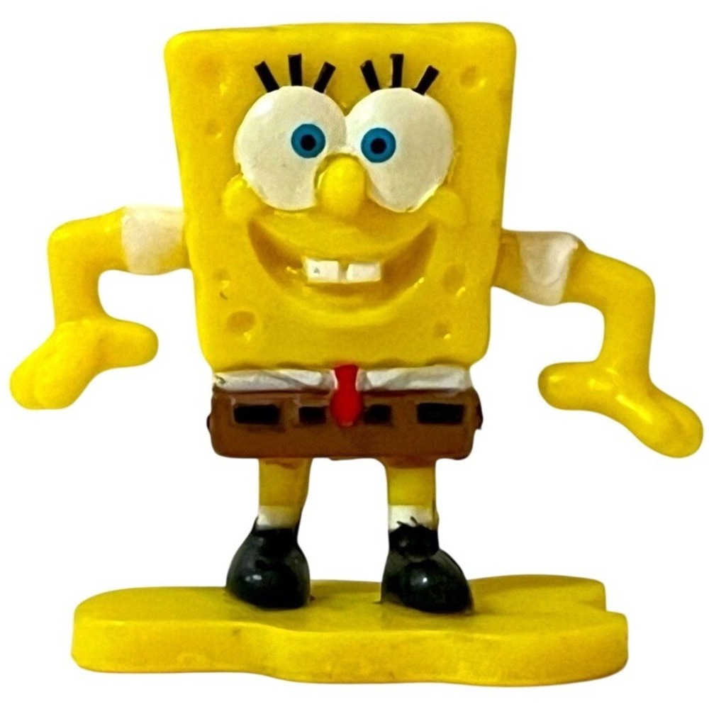 Vintage 2004 SpongeBob SquarePants Figure Viacom Nickelodeon Collectible Toy